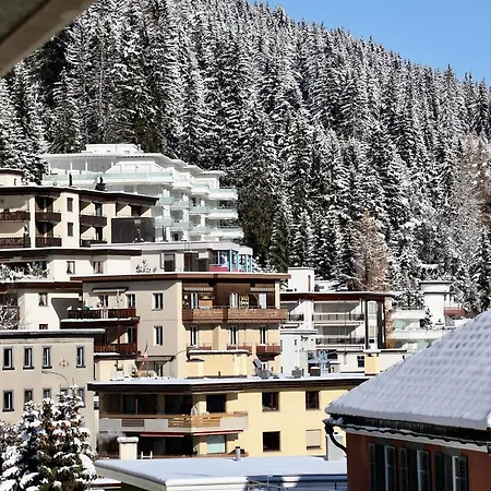 公寓 New Renovated In Center Of 达沃斯