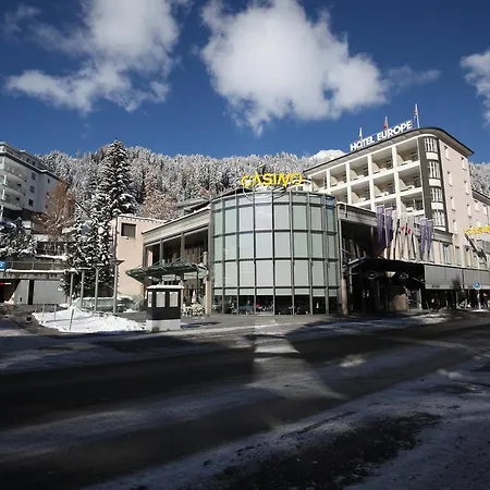 公寓 New Renovated In Center Of 达沃斯